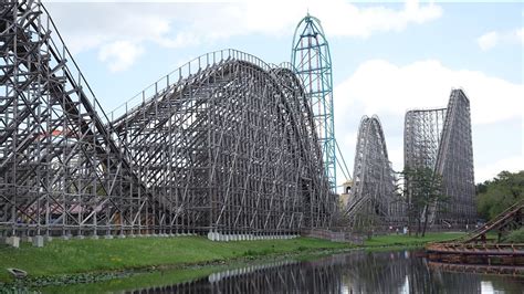 The El Toro Roller Coaster At Six Flags Great Adventure New Jersey