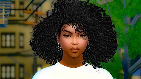 Sims 4 Cc Finds Sims 4 Afro Hair Sims 4 Black Hair Afro Hairstyles