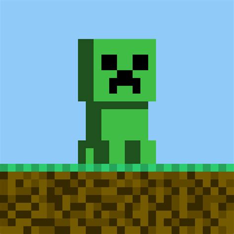 Creeper Pixel Art Gif