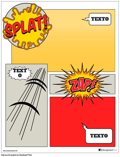 Cómic Página 7 Storyboard Por Es Examples