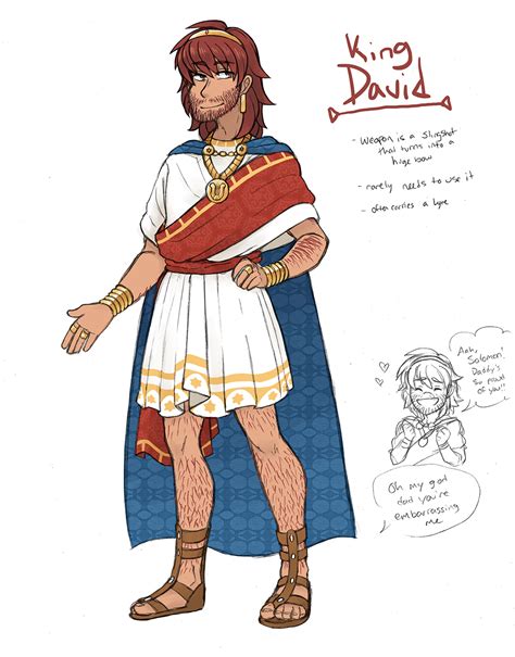 King David Cartoon