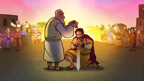 2 Samuel 5 David Becomes King Kids Bible Story Kids Bible Stories