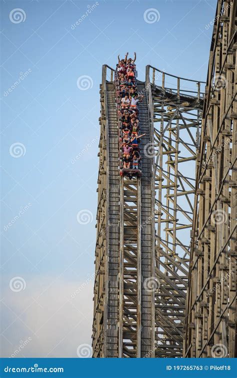 El Toro Roller Coaster In Six Flags Great Adventure Jackson Township