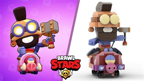 Artstation Lego Brawl Stars Carl Hog Rider Carl Skin