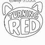 Printable Coloring Turning Red Coloring Pages