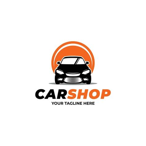 Car Shop Logo Design Inspiration 27389921 Vector Art At Vecteezy