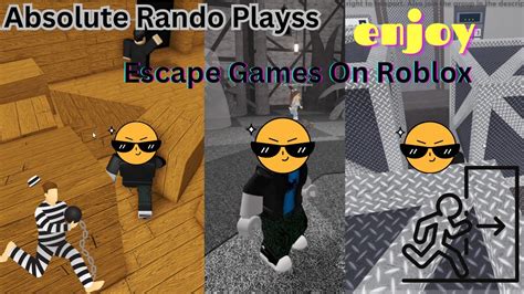 Absolute Rando Escapes Rooms On Roblox Roblox Escape Games Youtube