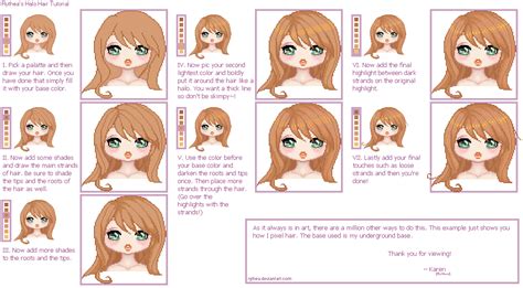 Pixel Hair Tutorial