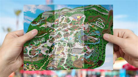 Maps Six Flags Great Adventure