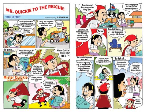 My Cartoons And Comicstrip Mister Quickie Komiks Story 2 Ni Bladimer Usi