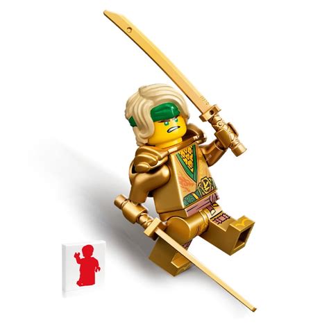 Lego Ninjago Legacy Minifigure Lloyd Golden Ninja With Dual Swords