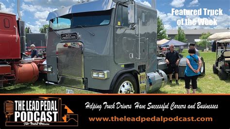 Grey Custom Freightliner Cabover Featured Truck Of The Week Youtube