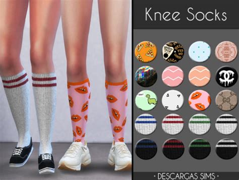 Sims 4 Socks Cc All The Best Pairs For Male Female Sims Fandomspot