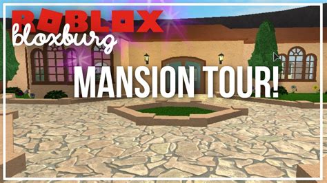 Bloxington Mansion Tourreview Bloxburg Roblox Youtube