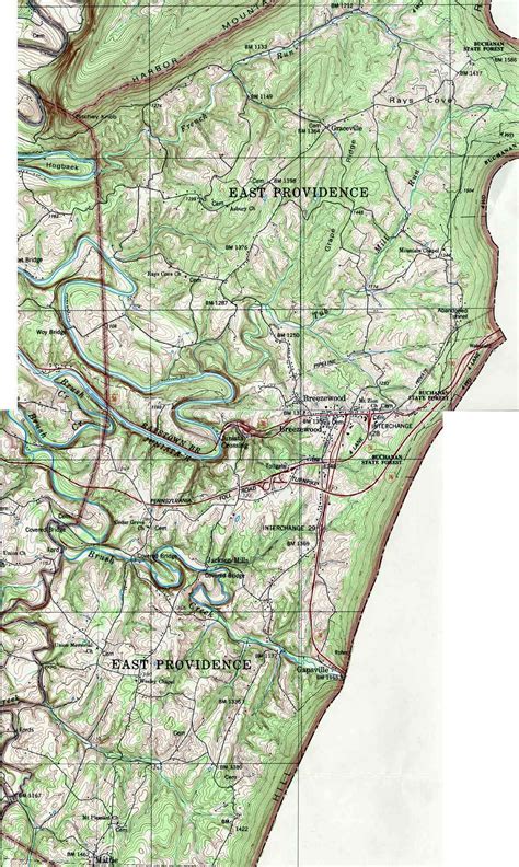 Bedford County Pennsylvania Maps