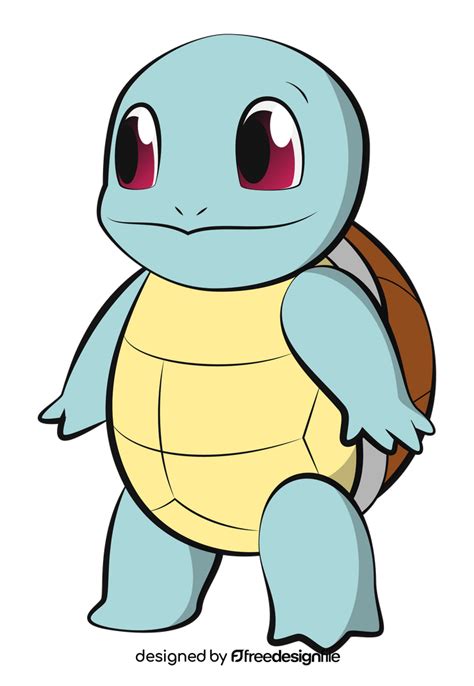 Pokemon Squirtle Clipart Vector Free Download