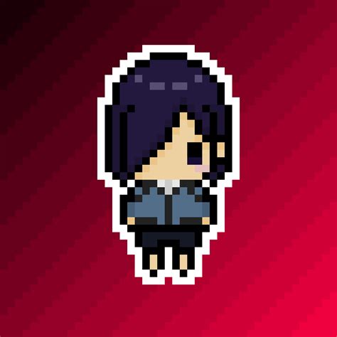 Touka Chibi Pixel Art By Ziexchan On Deviantart