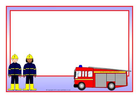 Fire Department Clip Art Borders