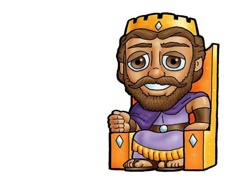 King David Cartoon