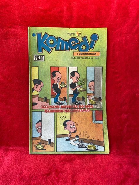 Komedi Komiks 366 Tagalog Philippines Funny Comedy Comics Yr 1995 Gasi