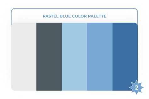 Pastel Blue Color Palette