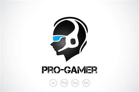 Pro Gamer Logo Template Creative Logo Templates Creative Market