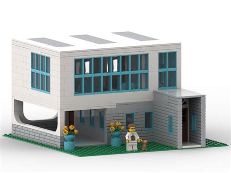 Lego Ideas Modern Mansion