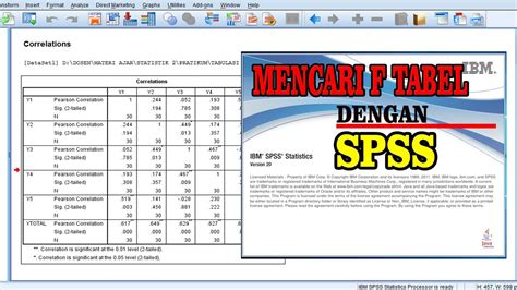 √ F Tabel Pdf Lengkap Dan Cara Menghitungnya