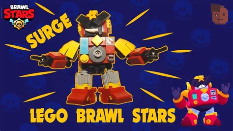 Lego Brawl Stars Surge ЛЕГО БРАВЛ СТАРС ВОЛЬТ ЛЕГО САМОДЕЛКИ Lord