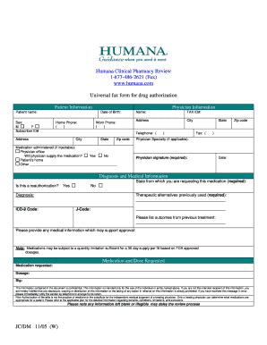 Humana Appeal Form