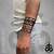 Tribal Wrist Tattoo