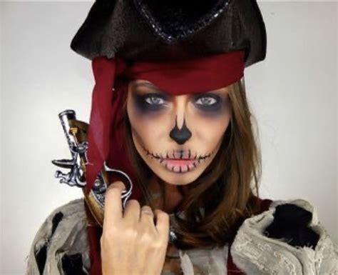 Zombie Pirate Makeup