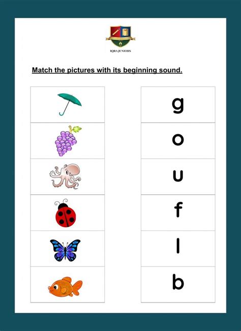 kindergarten worksheets