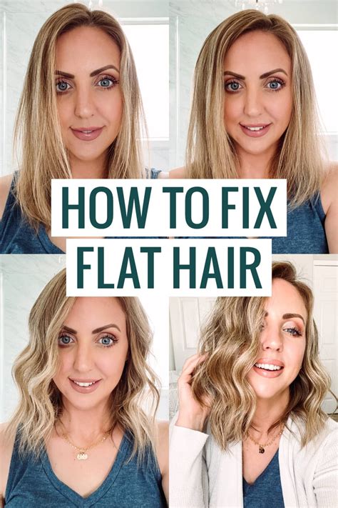 Revive Flat Hair  Tips And Tricks