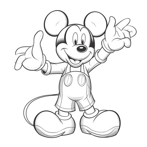 mickey mouse coloring pages