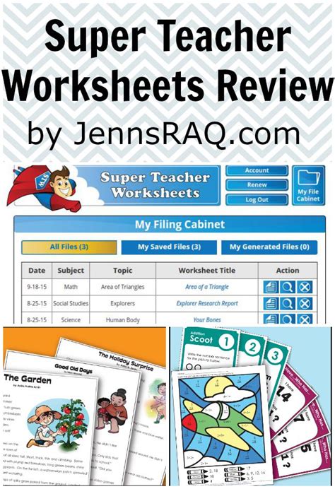 super teacher worksheets