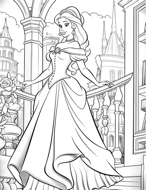 princess coloring pages