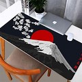 White Anime Mouse Pad