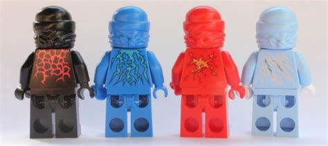 Lego Ninjago 4 Nrg Ninjas Kai Cole Jay And Zane Buy Online In Uae