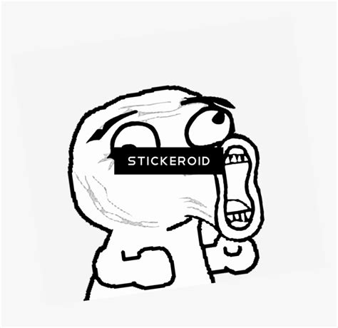 Lol Meme Трололо Funny Faces Cartoon Png Transparent Png