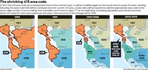 437 Area Code Map