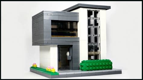 Tiny Lego Modern House Moc Youtube