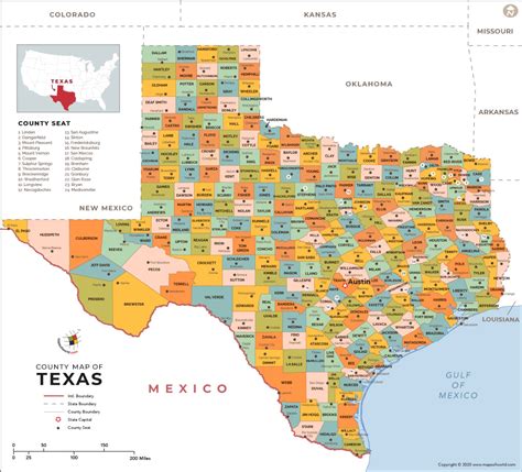 Texas County Map Texas Counties Counties In Texas Tx