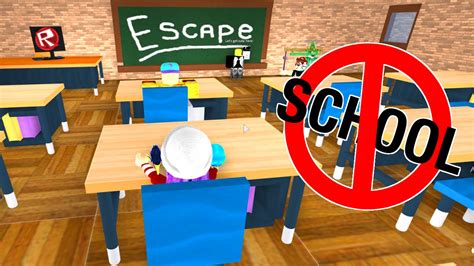 Roblox Lets Play Escape From School Obby Radiojh Games Youtube