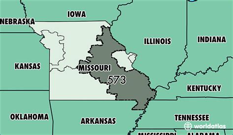 437 Area Code Map