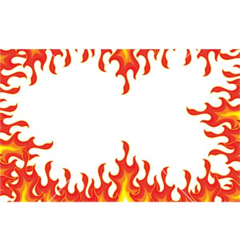 Draw Fire As A Border Clip Art Library