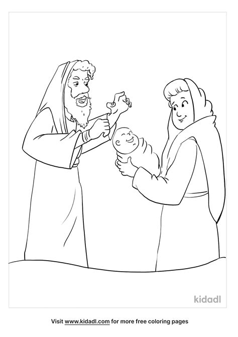 Free Abraham And Sarah Coloring Page Coloring Page Printables Kidadl