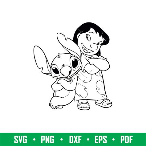 Lilo And Stitch Svg Lilo Svg Stitch Svg Stitch Characters Inspire