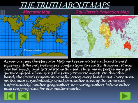 World Map Mercator Vs Peters Projection Interactive Map