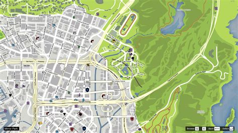 Gta Iv Map With Street Names